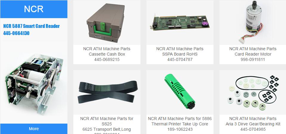 Gobeyond ATM Spare Parts NCR 5886 5887 Card Reader Throat Upper