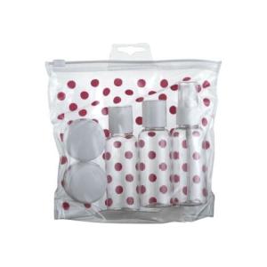 China 7pcs Portable Cosmetic Empty Bottles Travel Kits for Airline Acceptable Customer's Logo wholesale