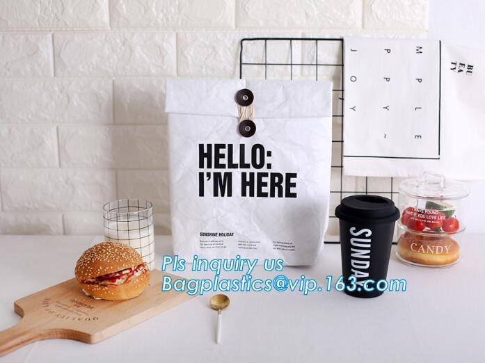 Dupont Tyvek PU coated shopping bag PU coated Tyvek bag PU coated tyvek eco bag,Tote Bag Cotton With Logo Printing Tyvek