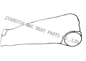 China Anti Rust Tranter Heat Exchanger Gaskets GF276 Stainless Steel 316L wholesale