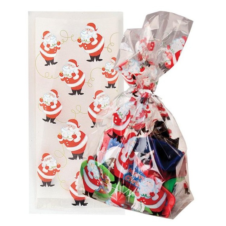 Christmas Party Favor Treat Bags Food Grade Safe For Packing Candies