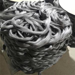 China Micron Metal Metallic Fiber Sliver Blended Conductive Fiber Yarn Use wholesale