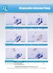 Medical Materials Accessories Disposable Elastomeric Infusion Pump with