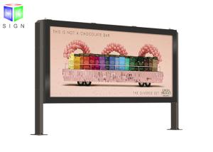 China Two Sided Scrolling Lightbox Aluminum Snap Frame Outdoor Weatherproof wholesale