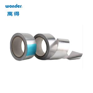 China Shiny Silver Super Sticky Aluminum Tape , Aluminum Repair Tape Without Liner wholesale