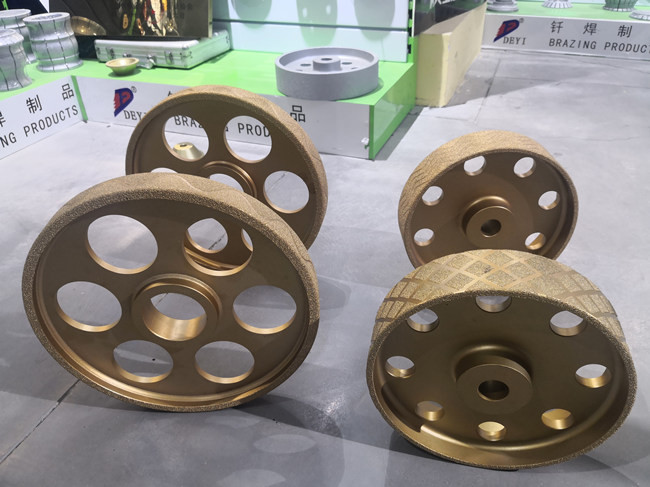 110mm Golden Metal Steel Grinding Wheel Matrix Thickness 30mm