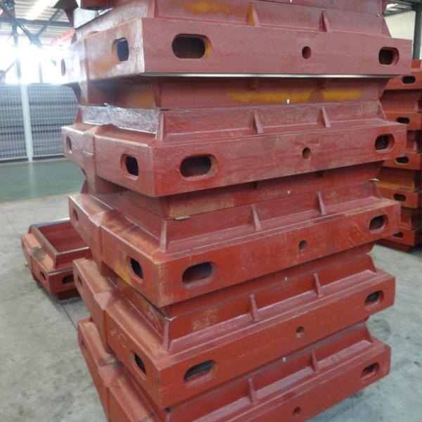 Ductile Grey Iron Mould Box Foundry Casting Molding Flask Weight 860 KG