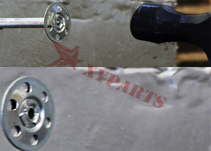 Galvanized Steel M8 Insulation Fixing Pins For Fixing Building Board Wall