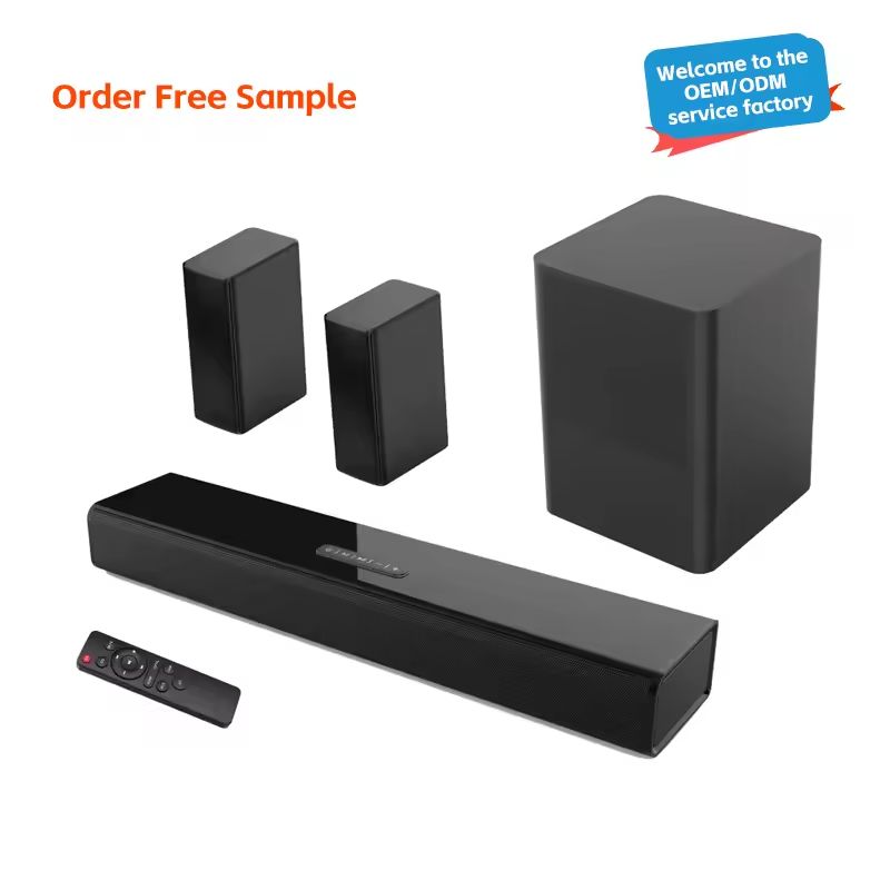 Bluetooth Communication Intelligent Voice Sound Desktop Speaker With Fabric And Clock