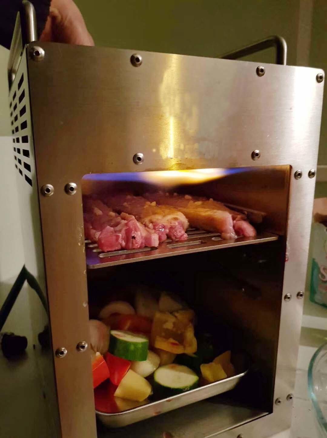 small oven stainless steel mini electric oven for barbecue and vegetable