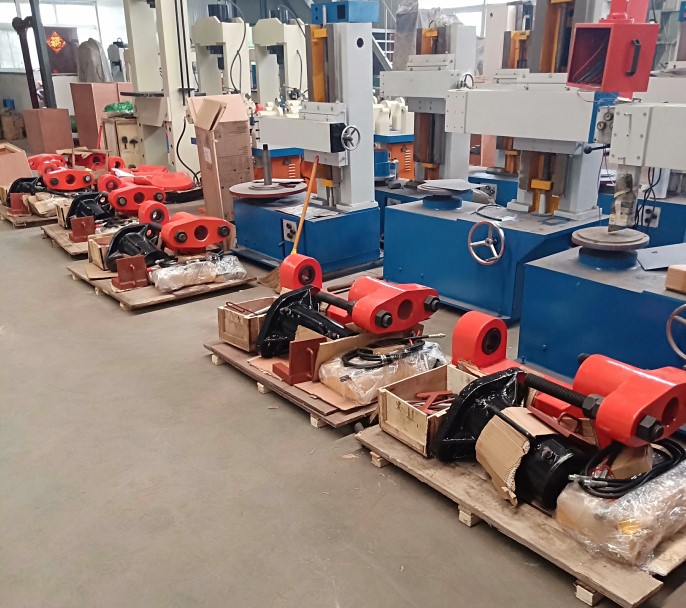 Spare Parts 150Tons Portable Track Pin Press Hand Power Hydraulic Master Pin Press