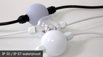 DMX 50MM RGB LED Landscape Lights Addressable Ws2811 IP65 For Outdoor