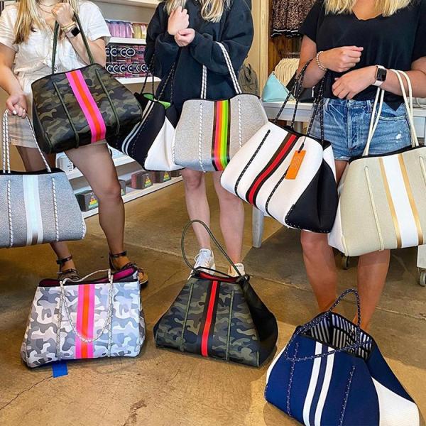 Diving material Gym Bags Men Women Training Fitness Travel Handbag Yoga Mat Sport Bag with shoes Compartment