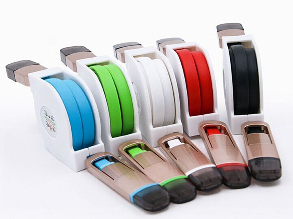 2018 New Christmas Gifts TPE Long 1M/2M/3M Optional Micro To Lightning Cable For iPhone