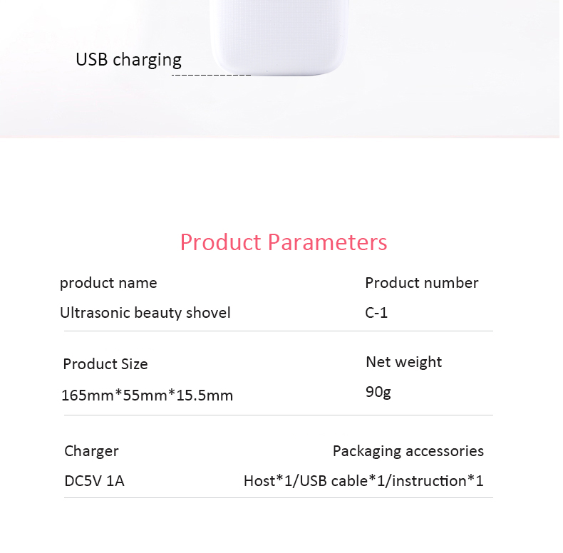 Ultrasonic Facial Scrubber Machine