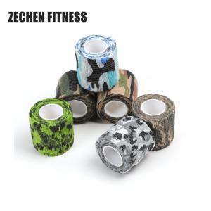 China Breathable Elastic First Aid Cohesive Bandage Self Adhesive Tape Camouflage Non Woven wholesale