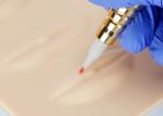 Permanent Makeup Tattoo Practice Skin , Beige Color 3D Lip Practice Skin