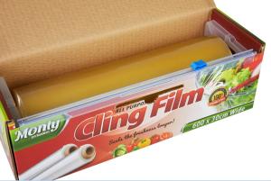 China Transparent PVC Cling Film Wrap For Food Grade Plastic Wrap wholesale