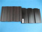 UV Protect PVC Extrusion Profiles / Dark Grey Wall Tiles For Boardwalk