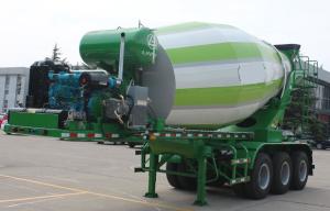 China 12m3 Concrete Mixer Semi Trailer Truck 9970x2500x3940mm Outline Dimension wholesale