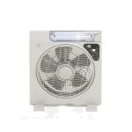 Mini 12 Inch 12v DC Children Fan Solar Table Fan With LED Light And Battery