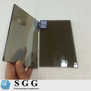 China Top quality 4mm light grey reflective glass sheet wholesale