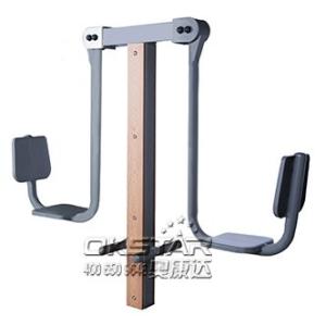 China china outdoor park gym equipment park wood outdoor leg press machine wholesale