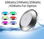 35W 42W Submersible LED Pool Lights , Waterproof Underwater Light Fixtures