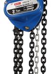 G80 Oil Black Manual Chain Block Heat Treatment 2 Ton Heavy Load ISO9001