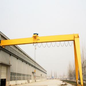 China Semi-gantry crane with electric hoist wholesale
