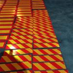 OEM Yellow Red Reflective Marker Board Rear Marking Plate Vehicle Safety