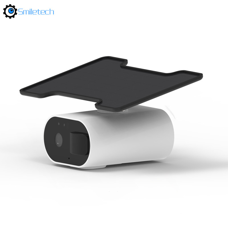 Waterproof TUYA 1080P Outdoor 2MP Bullet Camera PIR Motion Detection Low Power consumption solar Powered WIFI camera