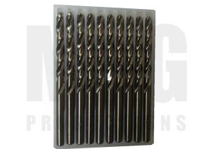 China Industrial tools HSS DIN 338 &amp; ANSI Standard Cobalt (M35, M42) Fully ground jobber length Drills with Amber finishing wholesale