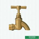 New Design Original Brass Color Garden Tap Brass Bibcock Valve Water Tap Brass