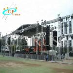 Customized Aluminum Stage Goal Post Lighting Truss Circular Roof