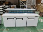 American Type Salad Counter Table Commercial Sandwich / Salad Refrigerator