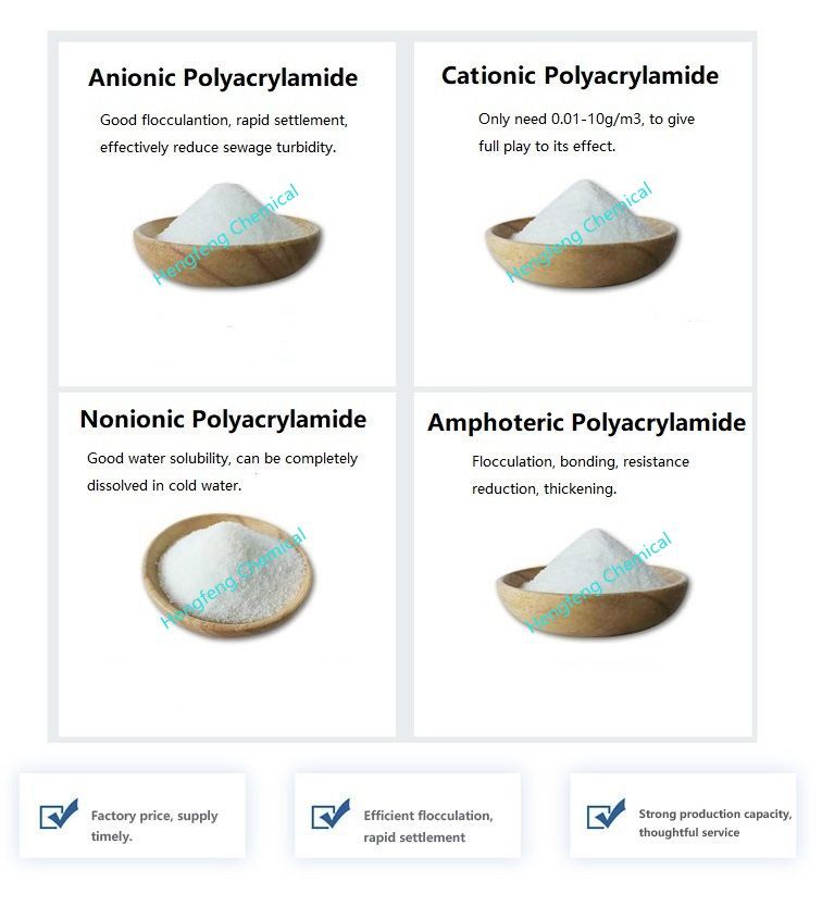 Fast Delivery Cationic Anionic Nonionic Polyacrylamide Flocculant CPAM Polymer for Sludge Dewatering