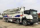 Diesel Power 50M Scania Concrete Pump Truck Machine Air Cooled Used Concrete