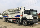 Mining PLC Used Concrete Pump Truck Zoomlion Scania 300kw