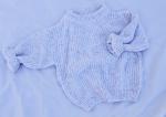 Speckled Long Sleeve Chunky Knit Sweater 100% Cotton Kids Cosy Knit Wear