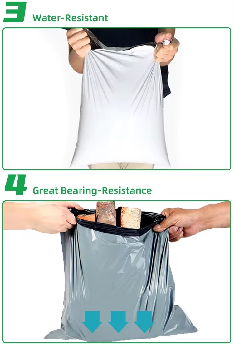 Custom Printed Biodegradable Packaging Bags Courier Poly Shipping Mailing Bags