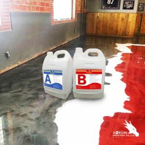 China Waterproof Liquid Glass 2 Part Epoxy 3D Floor Sticker Impact Resistance wholesale