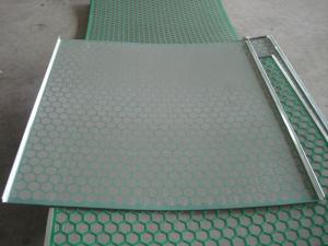 China Hook Strip Flat Mi Swaco Shaker Screens For Oil / Gas Drilling Stainless Steel Material wholesale