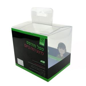 China 0.3mm PVC Open Closure Lockable Plastic Retail Boxes wholesale