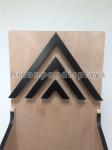 Snowboard Longboard Retail Store Fixtures Wooden Skateboard Display Stand