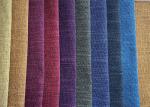 Woven Linen Plain Fabric Furniture Cover Polyester Upholstery Fabric