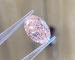 Large Size Oval Modified Brilliant Pink Lab Grown Diamonds IGI Certified
