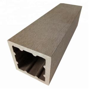 China MEISEN 120x120mm Balcony Composite Railing Post wholesale