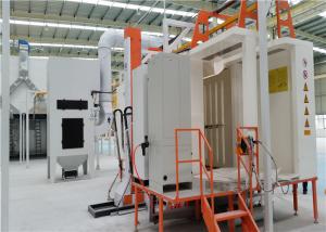 China Full Automatic Green PVC Powder Coating Line , Wire Mesh Coating Production Line wholesale