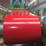 0.12-3mm Red Color Coated Galvanized Sheet Metal Coils For Metal Building